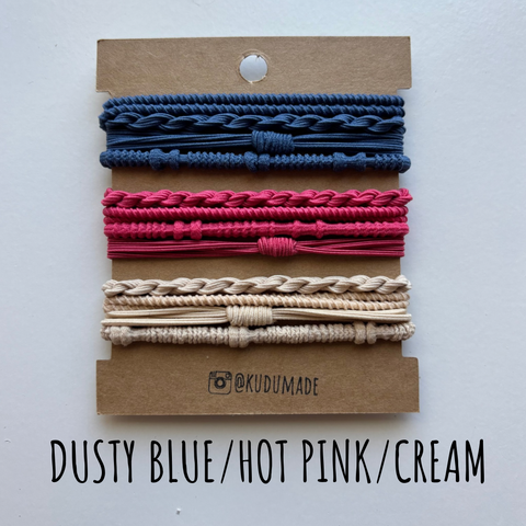 hair tie bracelets