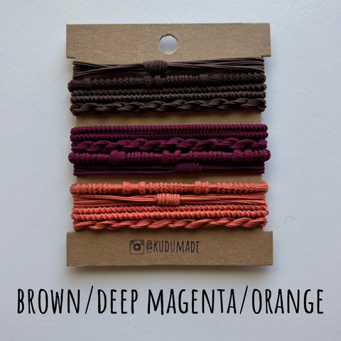 hair tie bracelets