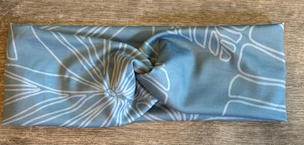 dusty blue twist